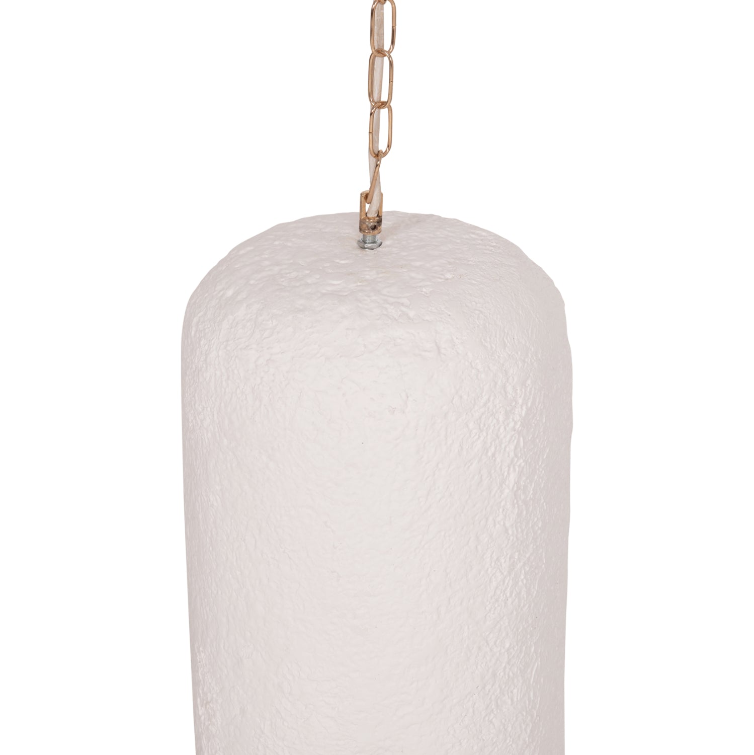 CEILING PENDANT LAMP LOGKY HM4704.02S FIBER CEMENT IN WHITE Φ24x47Hcm
