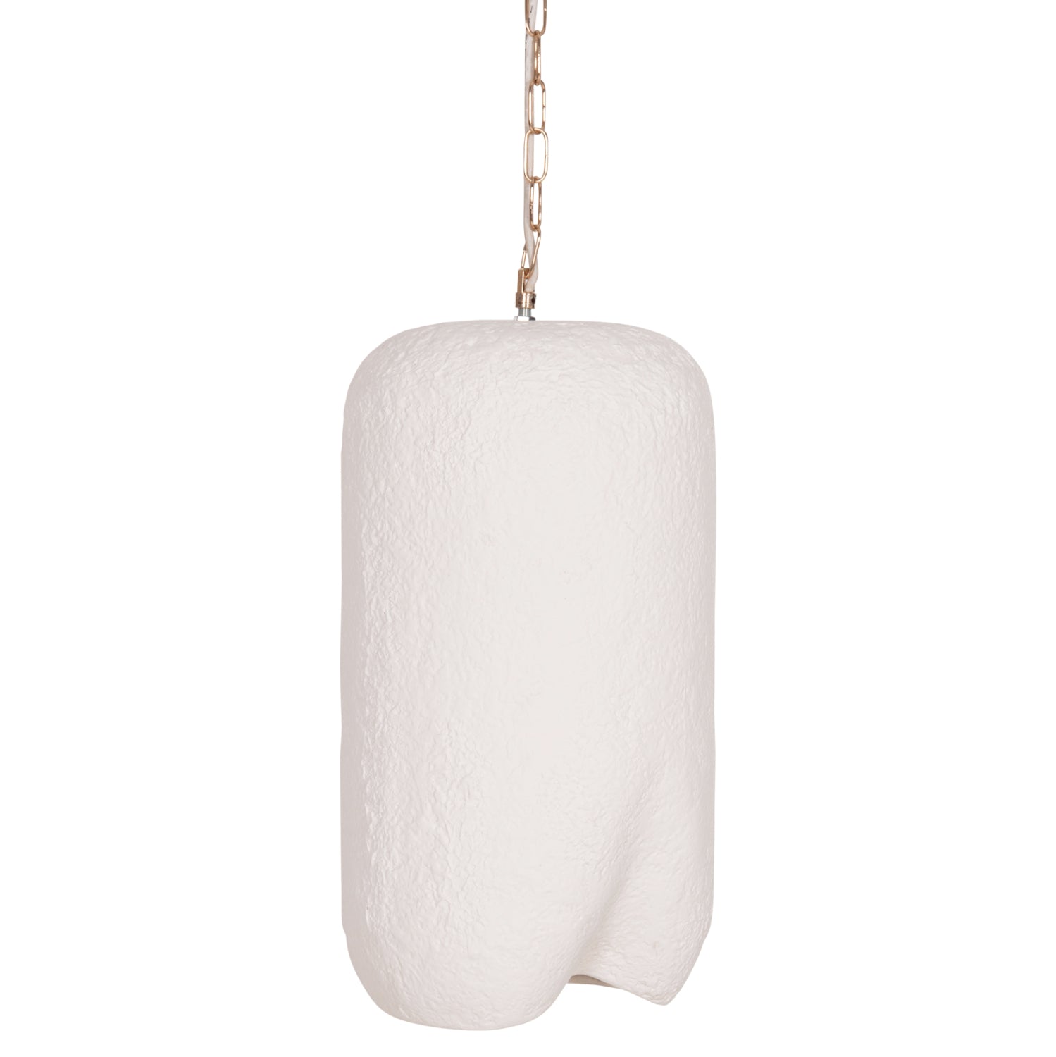 CEILING PENDANT LAMP LOGKY HM4704.02S FIBER CEMENT IN WHITE Φ24x47Hcm