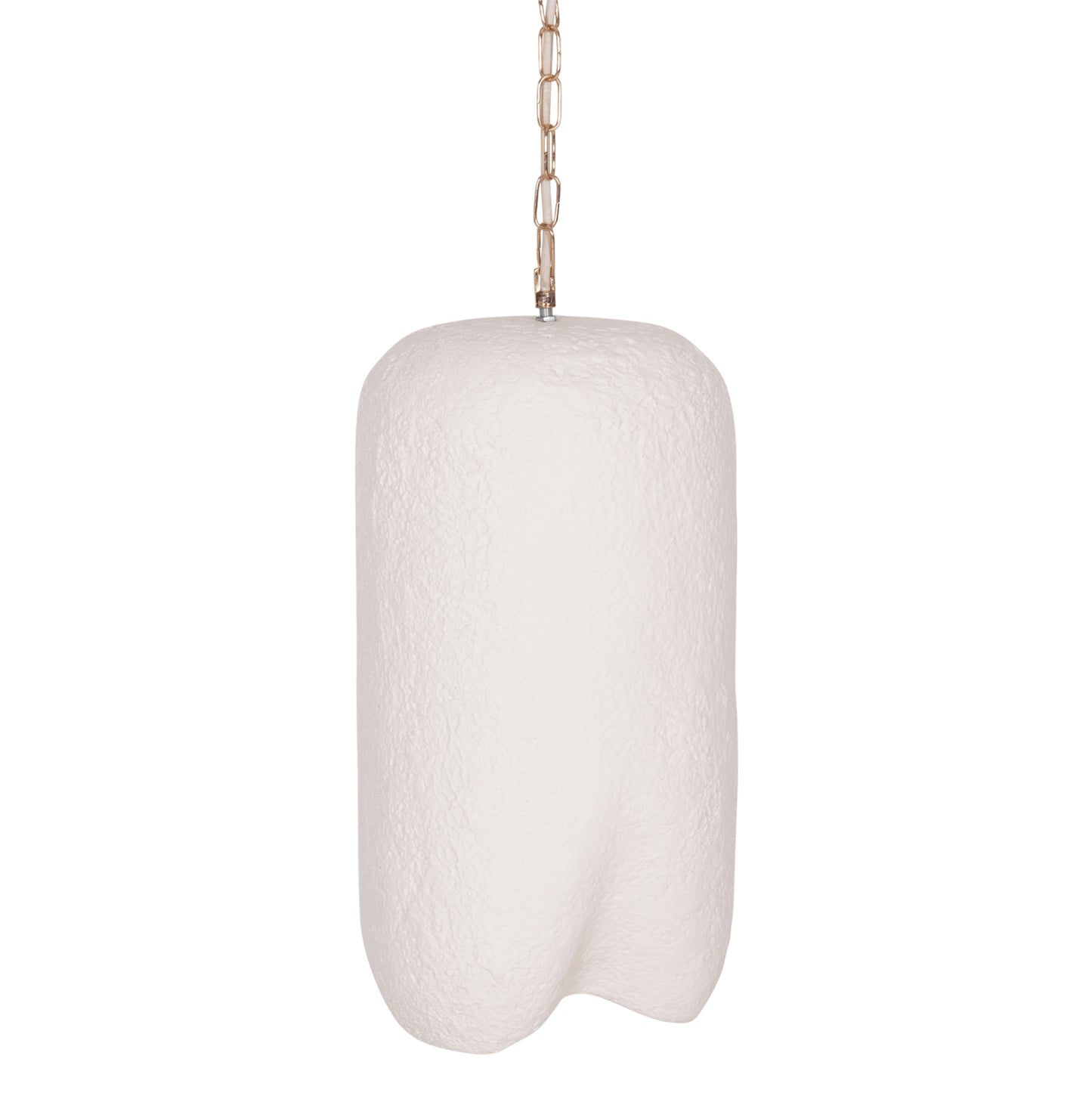 CEILING PENDANT LAMP LOGKY HM4704.02S FIBER CEMENT IN WHITE Φ24x47Hcm