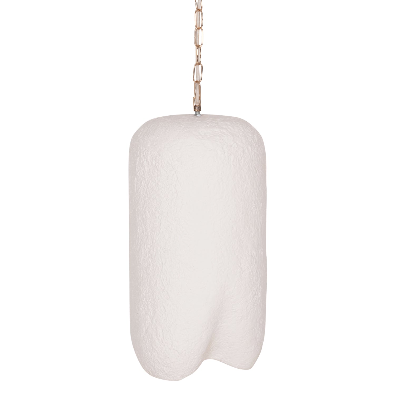 CEILING PENDANT LAMP LOGKY HM4704.02S FIBER CEMENT IN WHITE Φ24x47Hcm