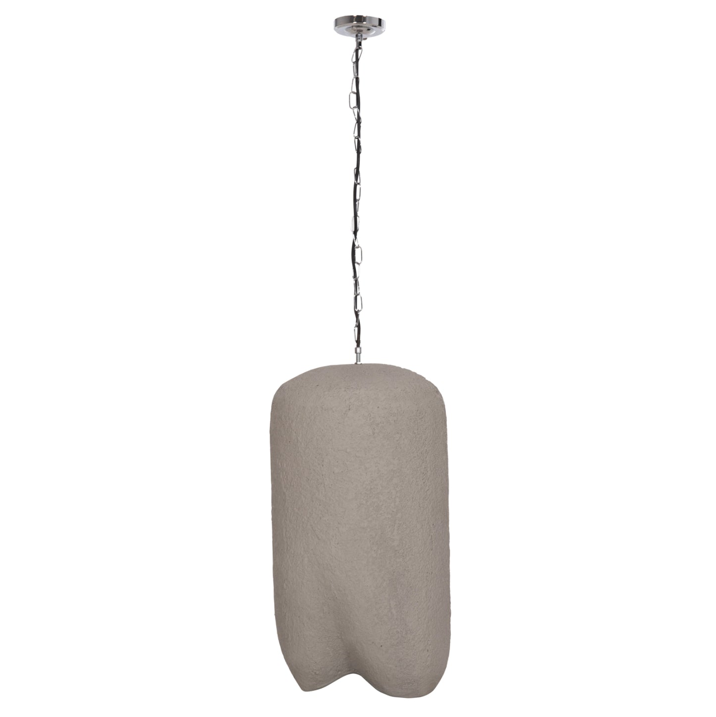 CEILING PENDANT LAMP LOGKY HM4704.03L FIBER CEMENT IN GREY 35x35x67Hcm.