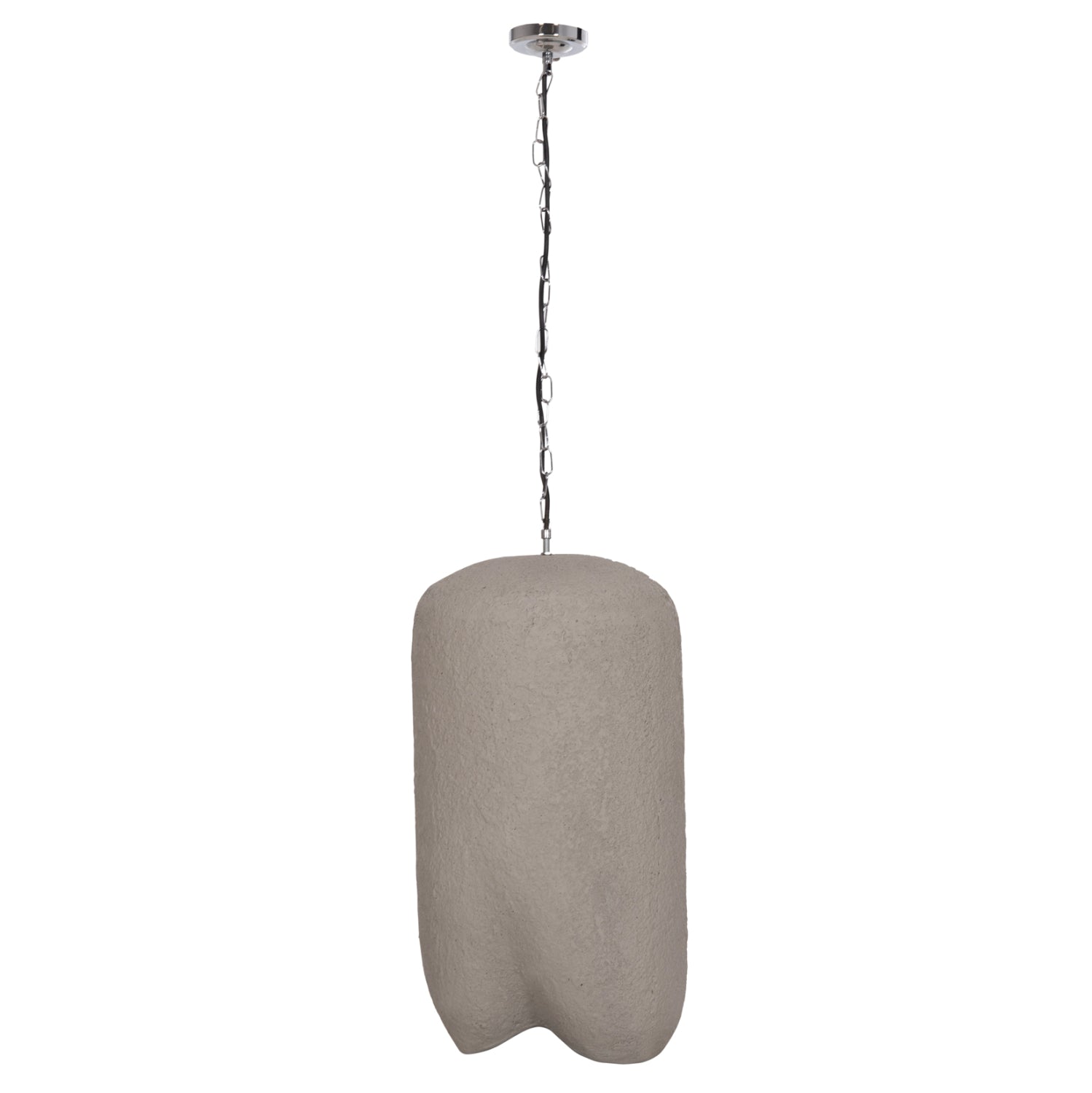 CEILING PENDANT LAMP LOGKY HM4704.03L FIBER CEMENT IN GREY 35x35x67Hcm.