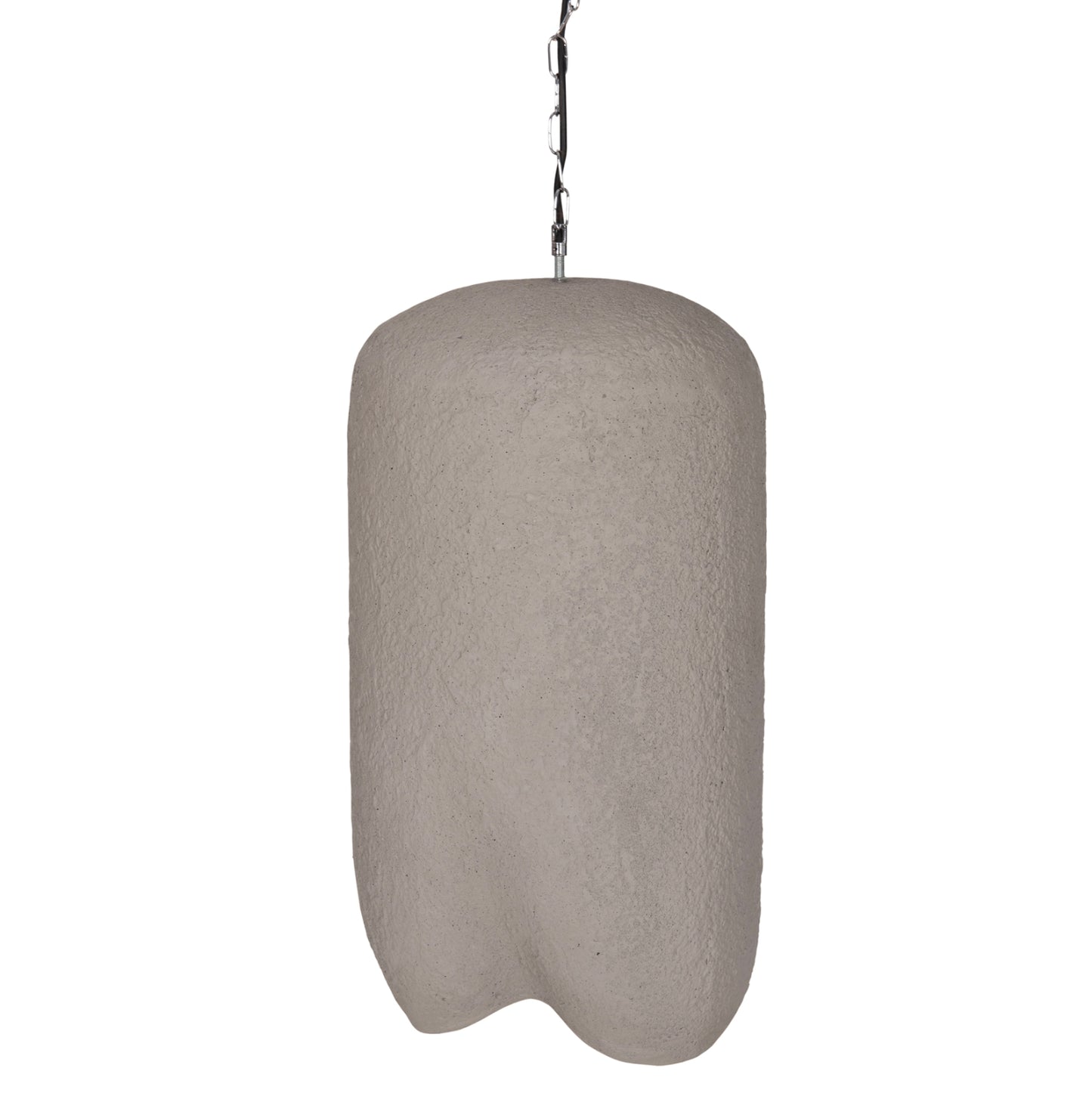 CEILING PENDANT LAMP LOGKY HM4704.03L FIBER CEMENT IN GREY 35x35x67Hcm.