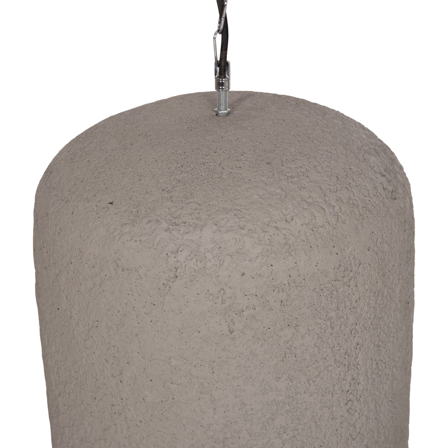CEILING PENDANT LAMP LOGKY HM4704.03L FIBER CEMENT IN GREY 35x35x67Hcm.