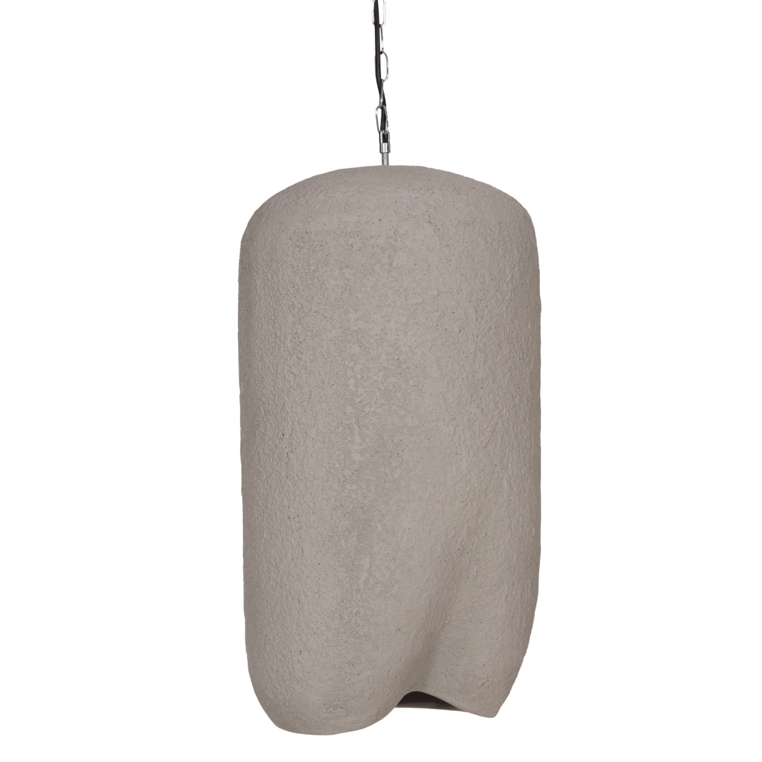 CEILING PENDANT LAMP LOGKY HM4704.03L FIBER CEMENT IN GREY 35x35x67Hcm.