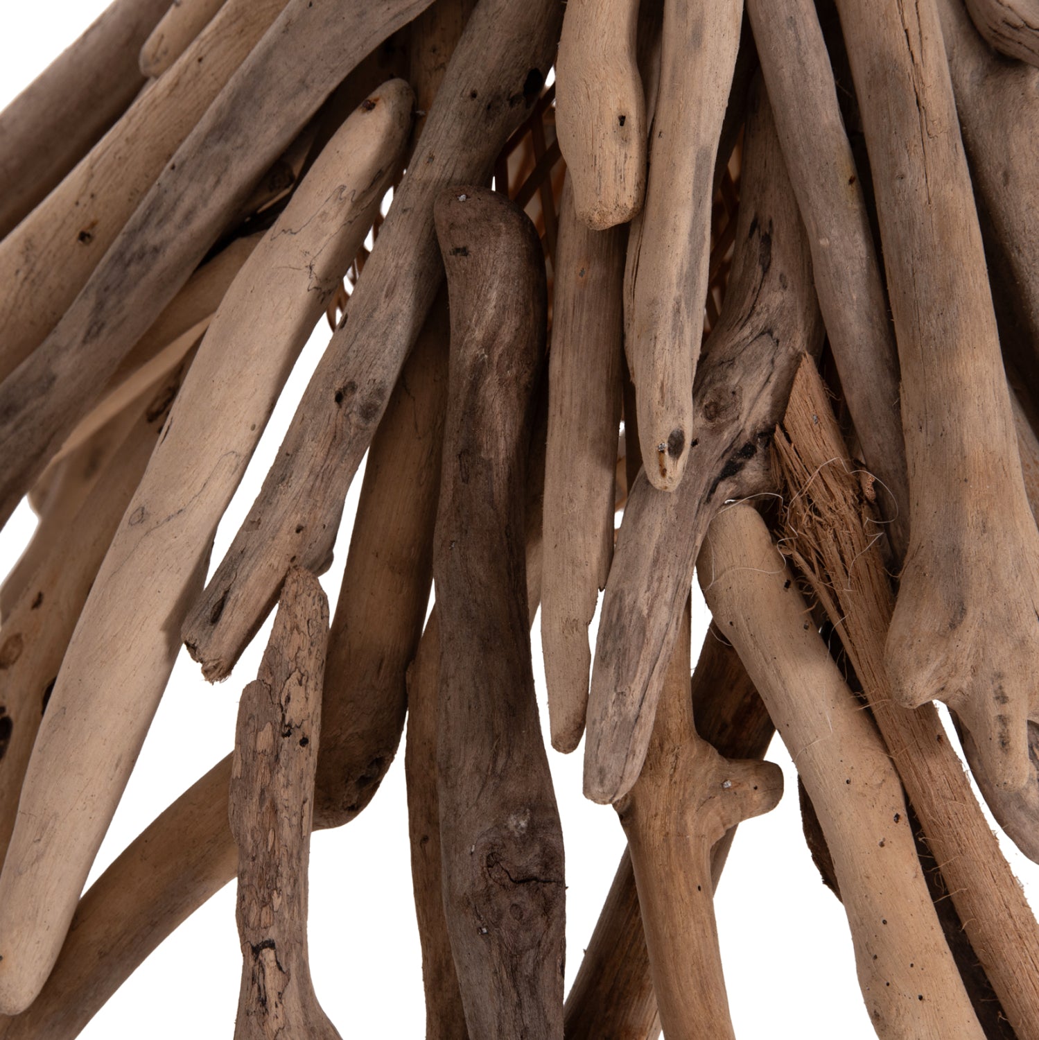 CEILING PENDANT LAMP TREIT HM4875 DRIFTWOOD IN NATURAL 48x54x52-73Hcm.[1xΕ27]