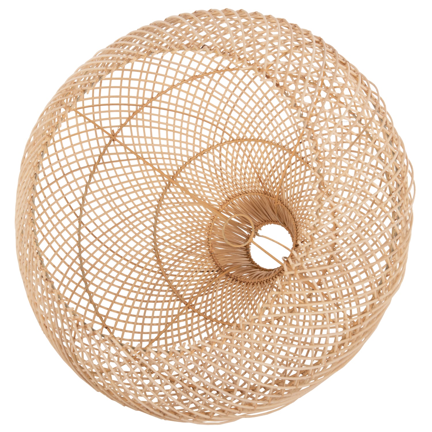 CEILING PENDANT LAMP HM7860 NATURAL RATTAN IN NATURAL COLOR Φ54x46-141Hcm.