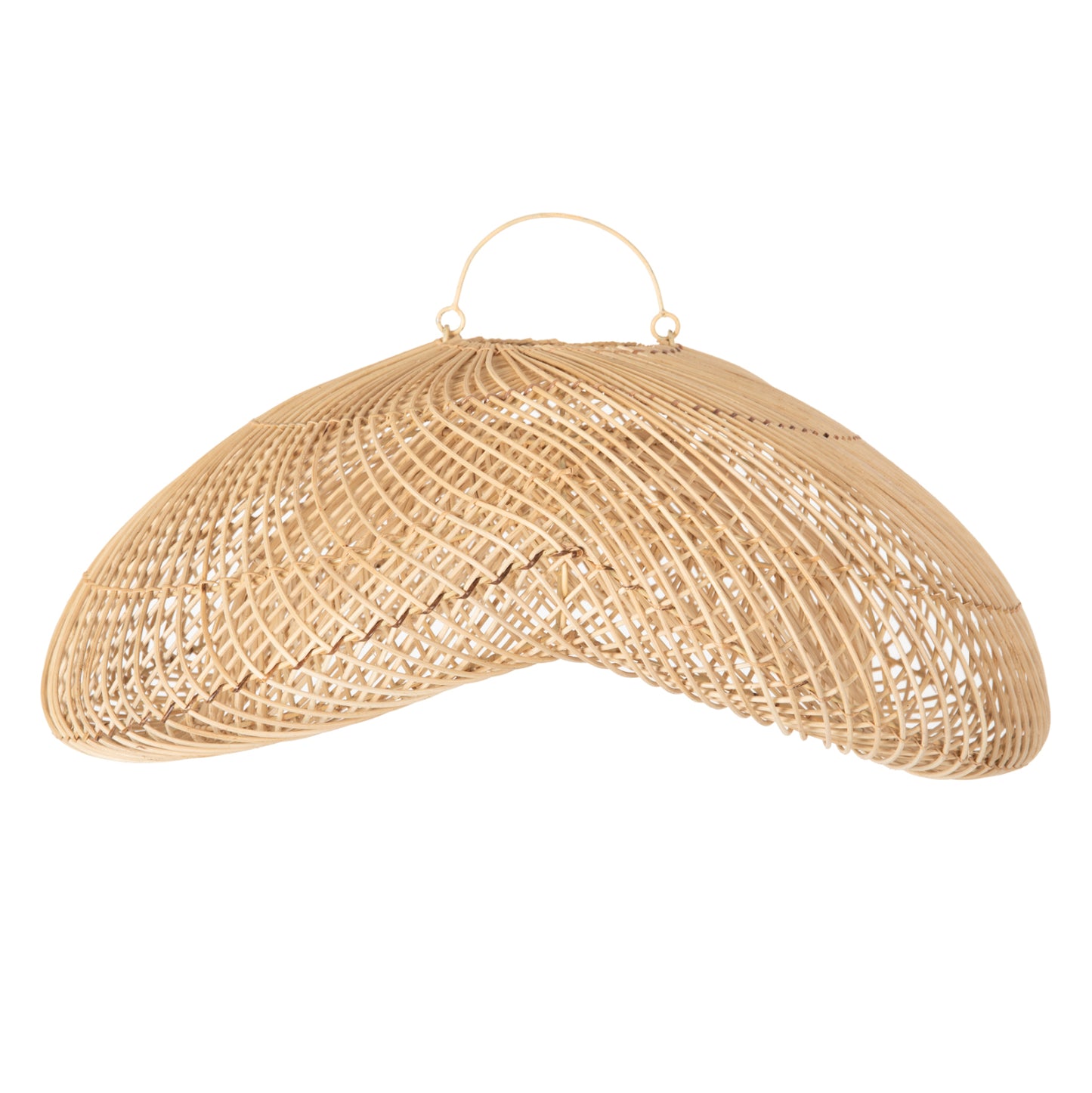 CEILING PENDANT LAMP HM7862 RATTAN IN NATURAL COLOR 62x52x122Hcm.