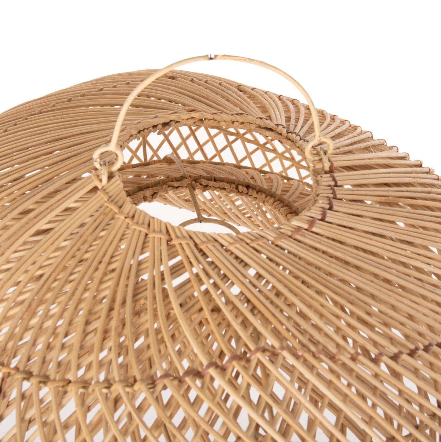 CEILING PENDANT LAMP HM7862 RATTAN IN NATURAL COLOR 62x52x122Hcm.