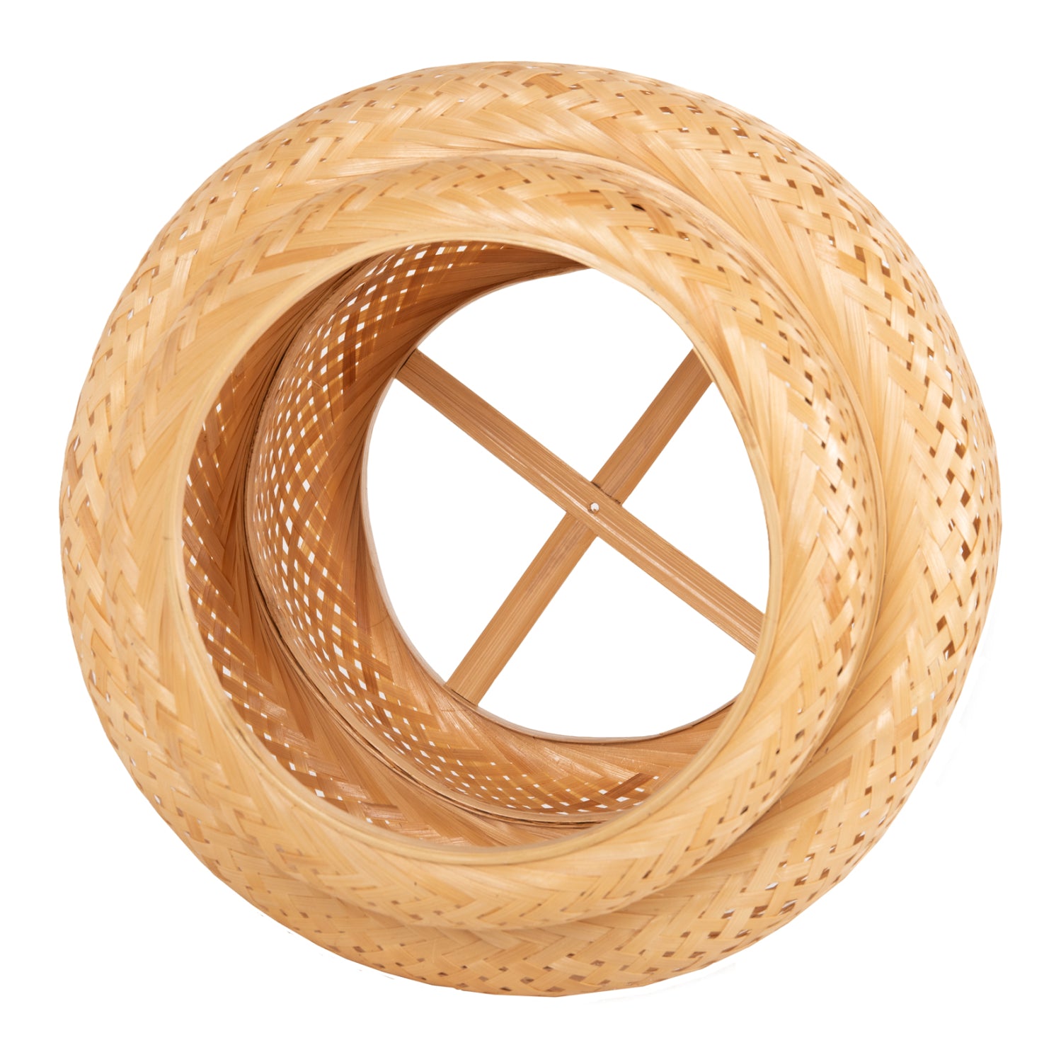 CEILING PENDANT LAMP HM7867 BAMBOO IN NATURAL COLOR Φ51x54-149Hcm.