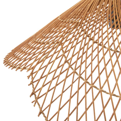 CEILING PENDANT LAMP HM7878.01 RATTAN IN SAND BEIGE COLOR Φ58,5x31Hcm.