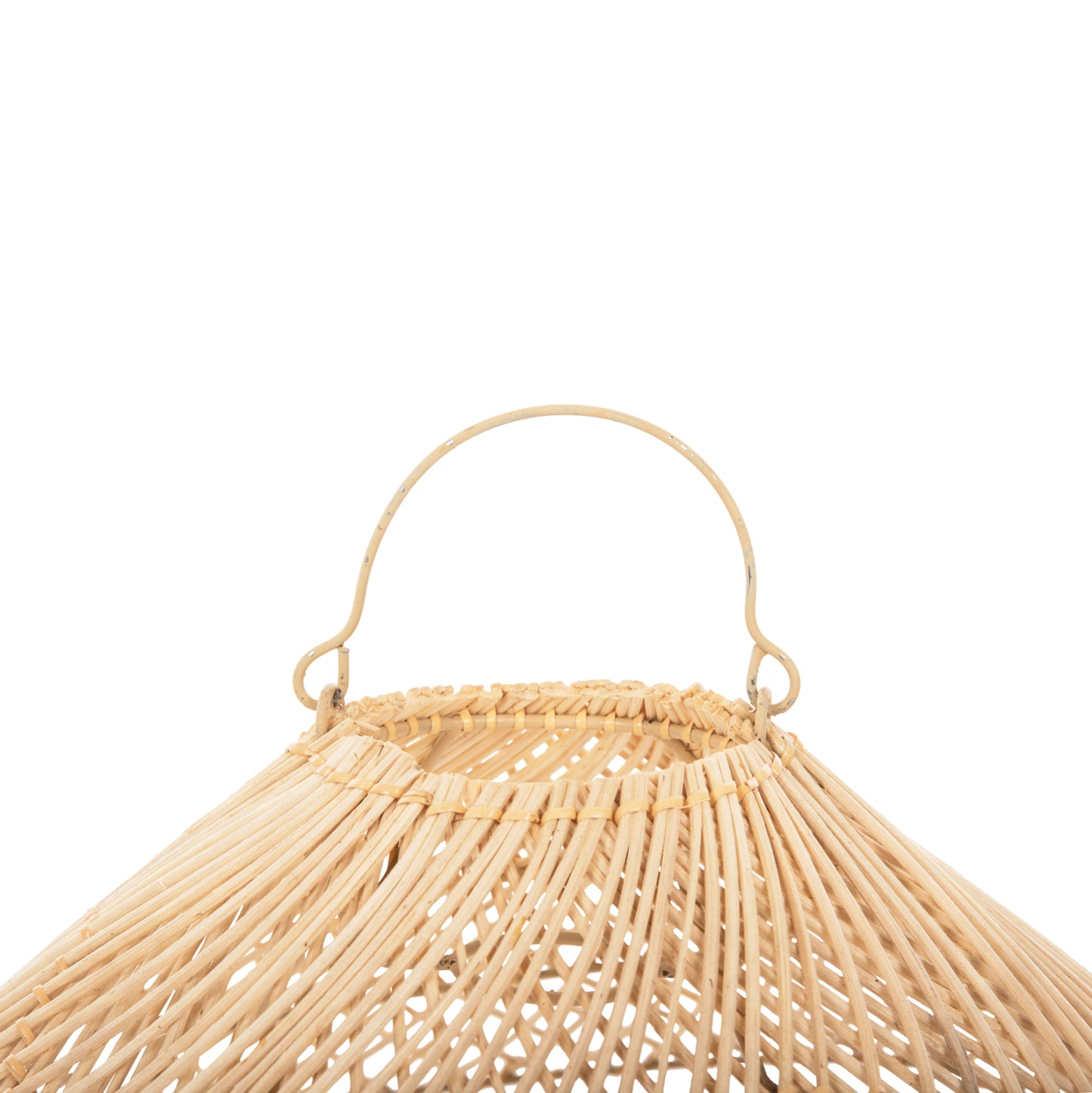CEILING PENDANT LAMP HM7878.02 RATTAN IN NATURAL COLOR Φ58,5x31Hcm.