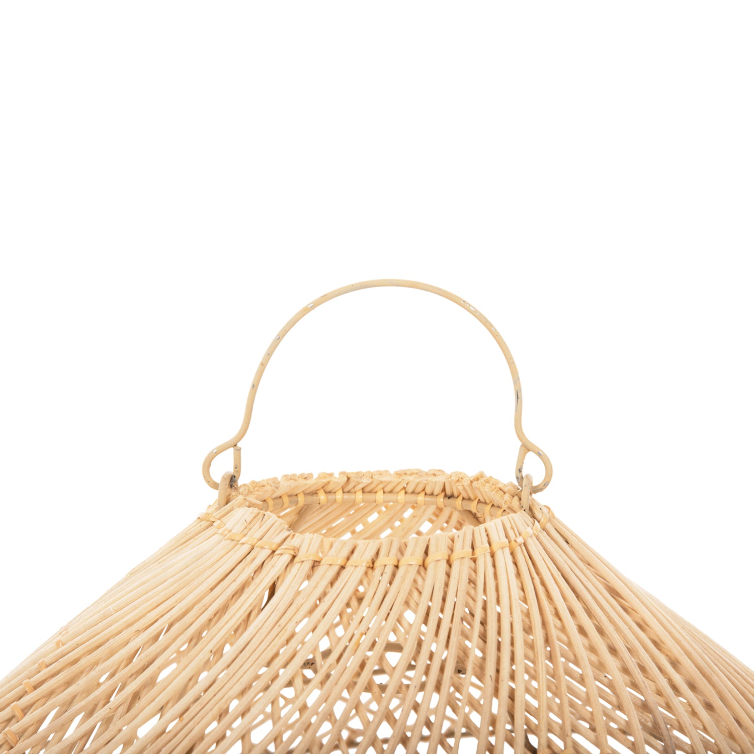 CEILING PENDANT LAMP HM7878.02 RATTAN IN NATURAL COLOR Φ58,5x31Hcm.
