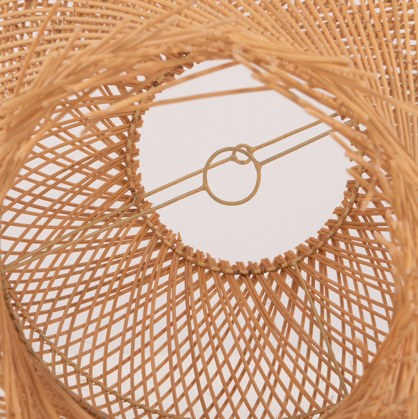 CEILING PENDANT LAMP HM7882 RATTAN IN NATURAL COLOR Φ49x157Hcm.