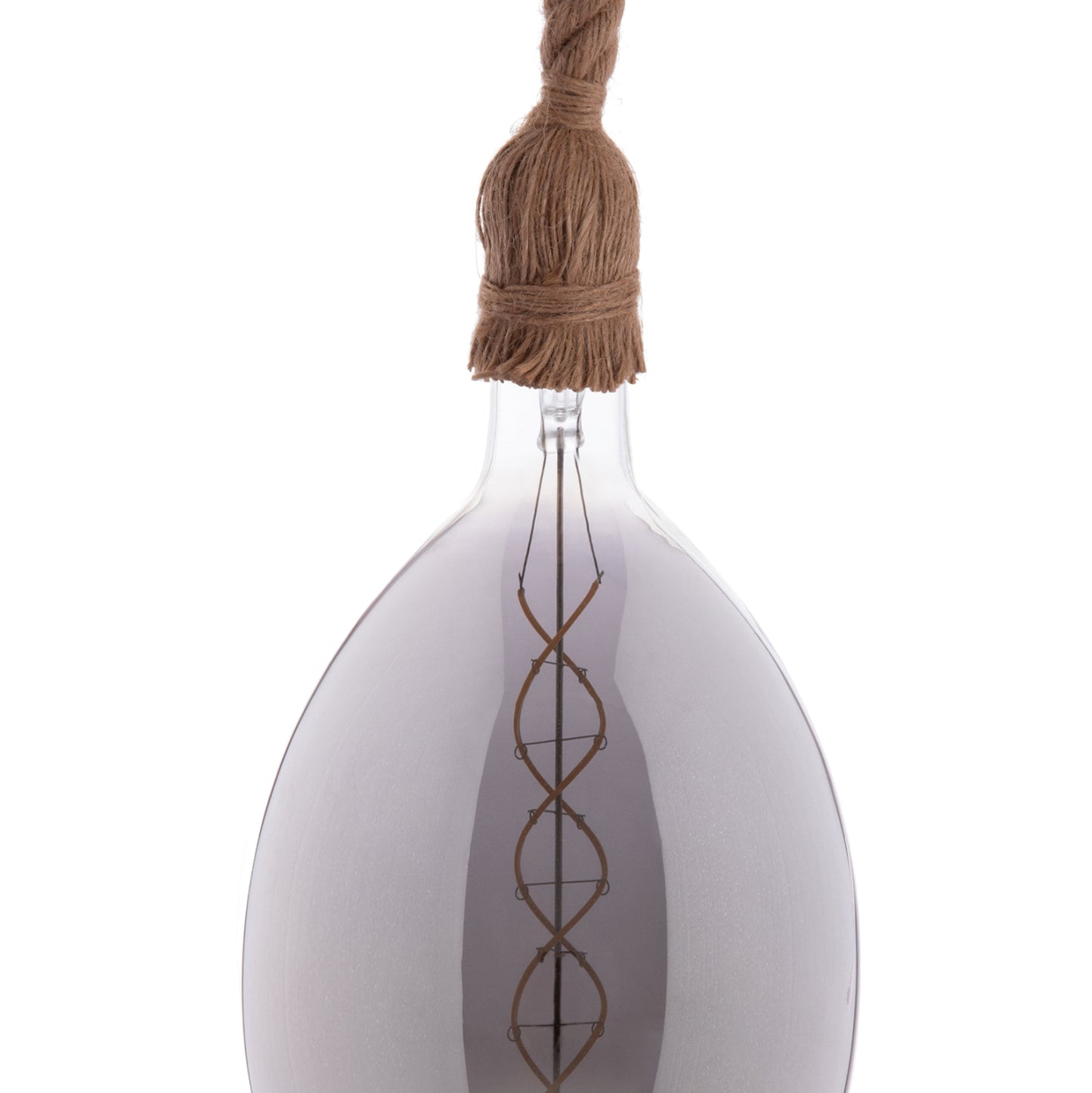 CEILING PENDANT LAMP WITH LIGHT BULB HM11927.02--ROPE 1M LONG AND 2cm THICK-E27 SOCKET