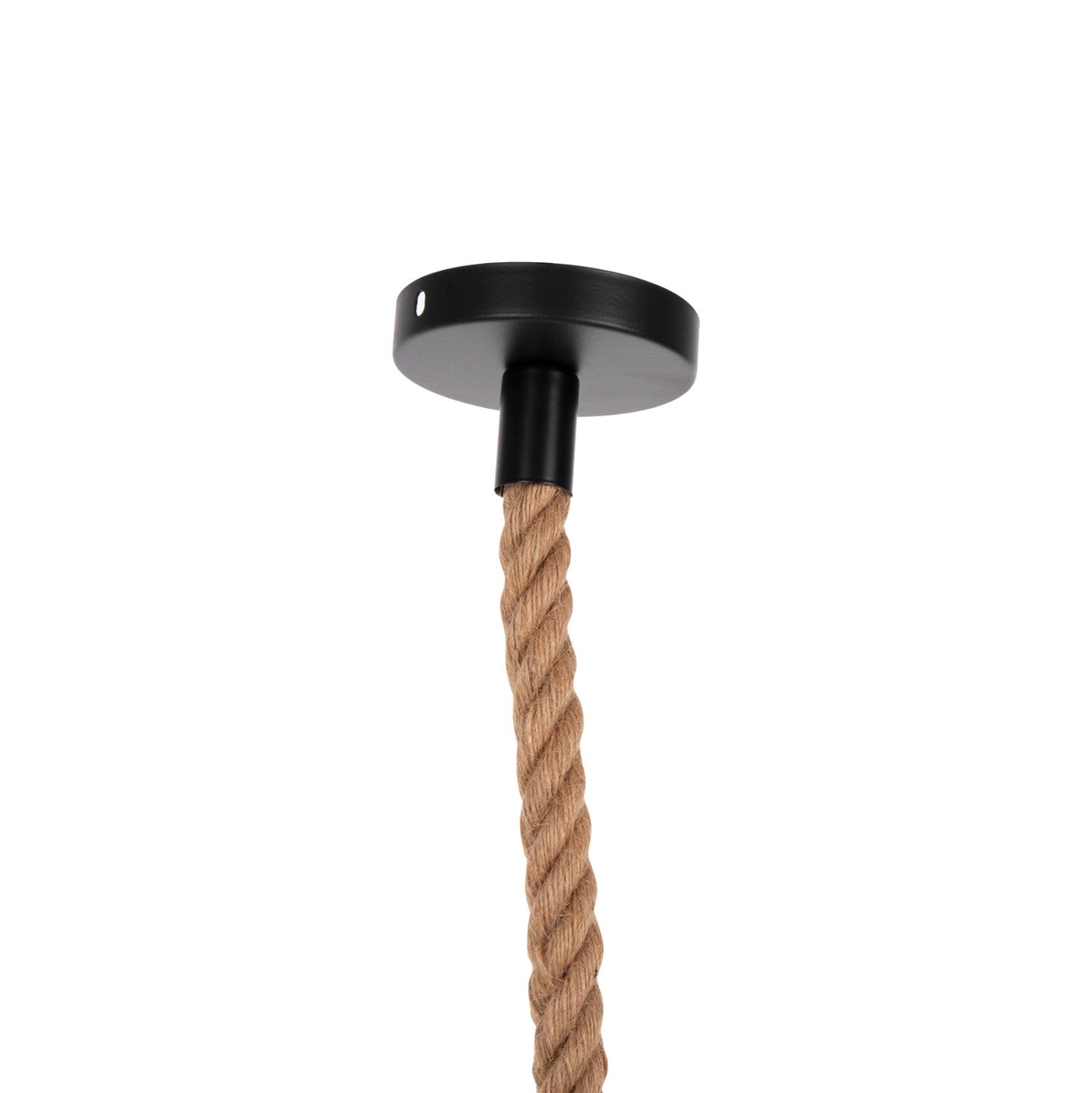 CEILING PENDANT LAMP WITH LIGHT BULB HM11929.01--ROPE 1M LONG AND 2cm THICK-E27 SOCKET