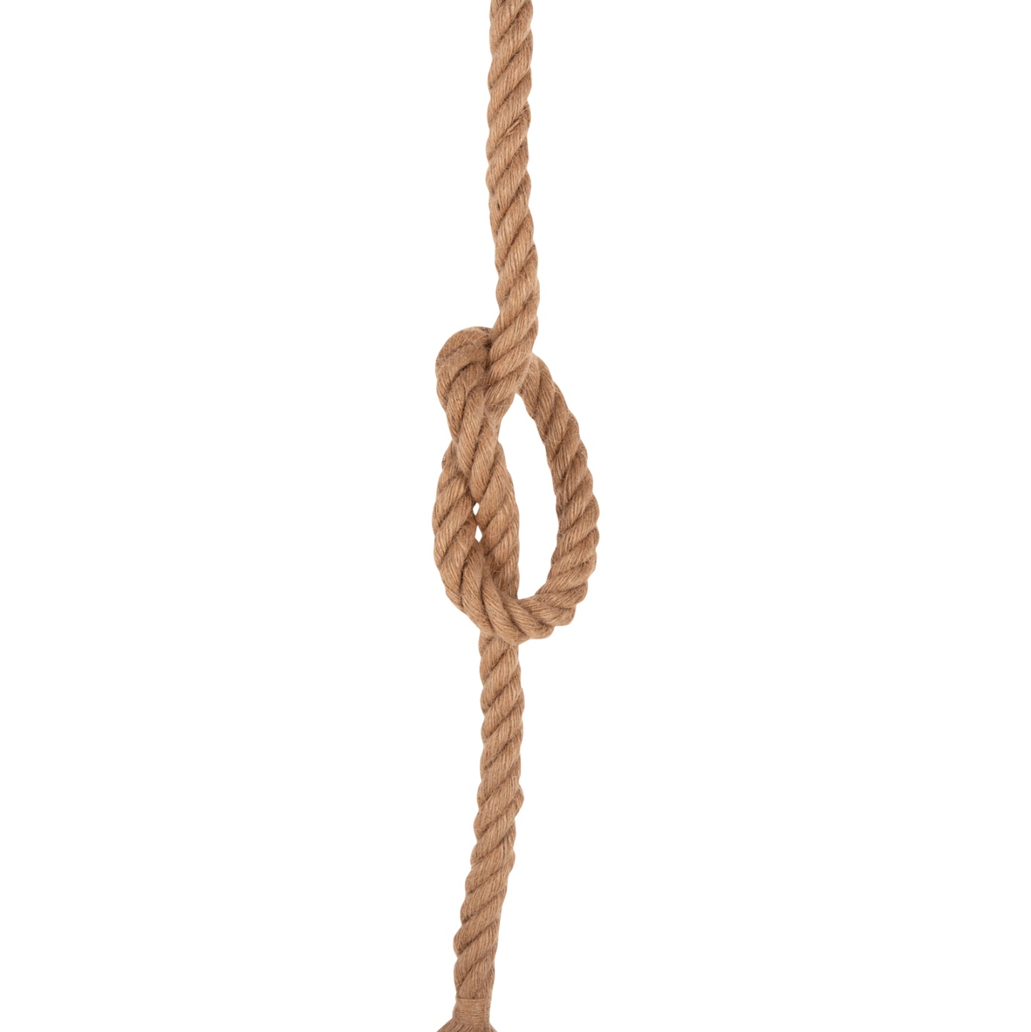 CEILING PENDANT LAMP WITH LIGHT BULB HM11932.01--ROPE 1M LONG AND 2cm THICK-E27 SOCKET