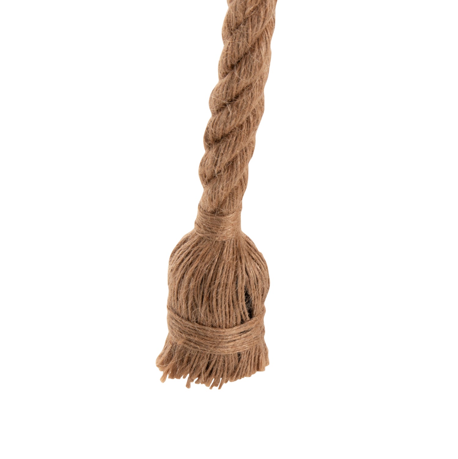 CEILING PENDANT LAMP WITH LIGHT BULB HM11931.01--ROPE 1M LONG AND 2cm THICK-E27 SOCKET