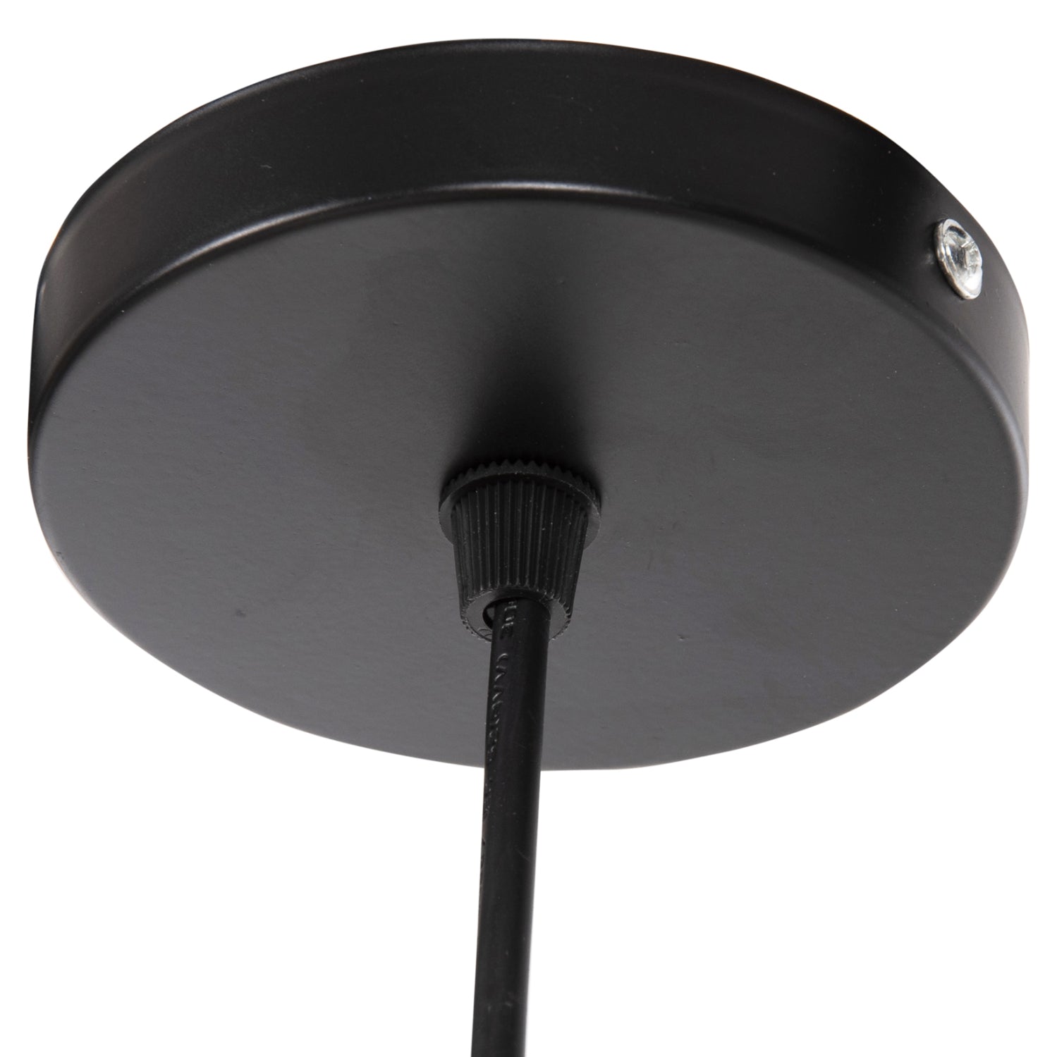 CEILING PENDANT WITH SISAL FIBER CAP IN NATURAL COLOR Φ36x46-120Hcm.HM7787