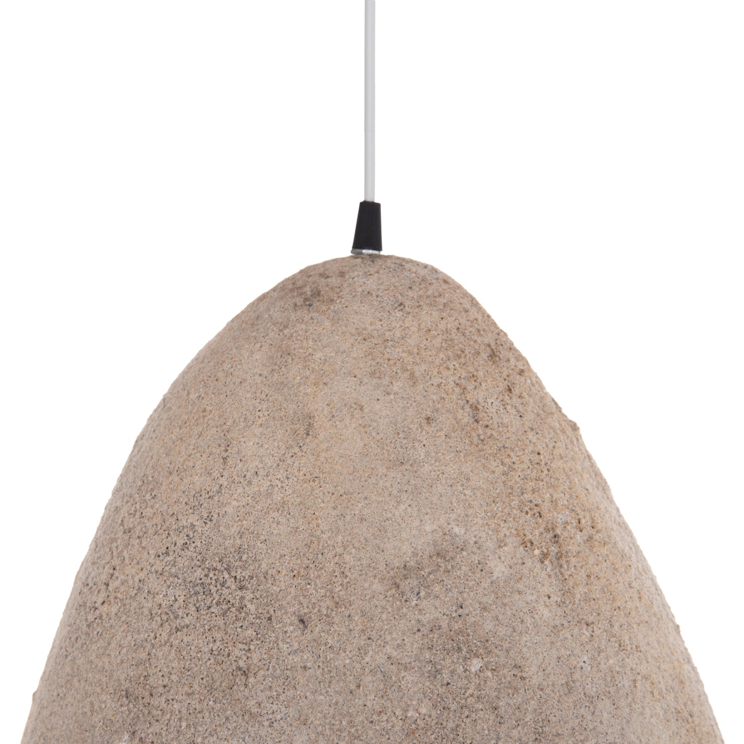 CEILING PENDANT LAMP STONE-LOOK STONER (S) FB94417 DARK BEIGE 37x30x45Hcm.