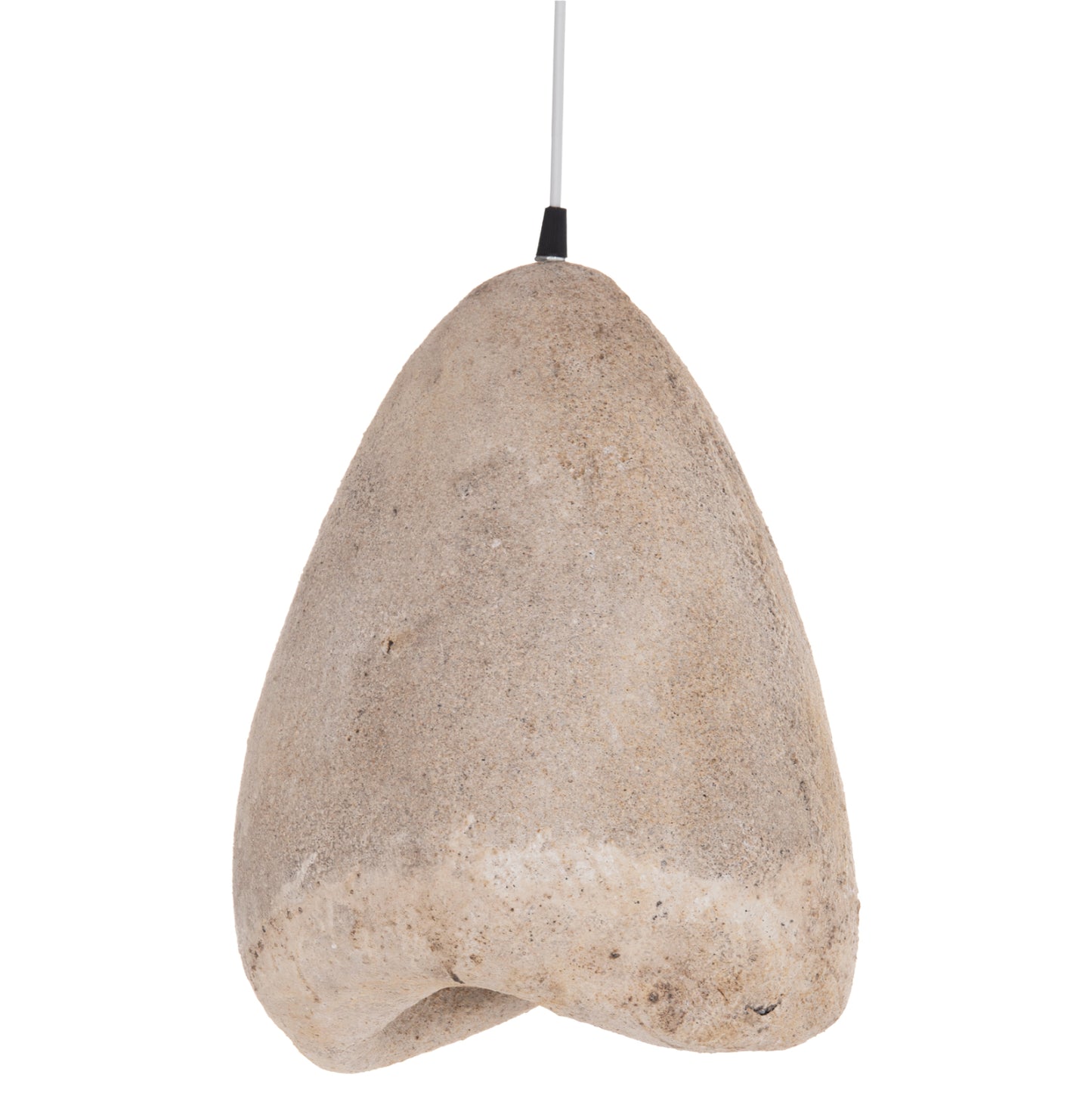 CEILING PENDANT LAMP STONE-LOOK STONER (S) FB94417 DARK BEIGE 37x30x45Hcm.