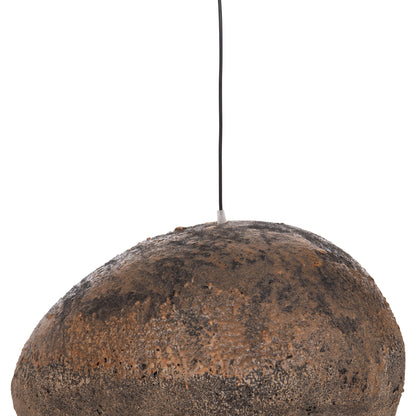 CEILING PENDANT LAMP STONE-LOOK STONER (M) HM4418.03 GREY/BROWN-- 55x45x40Hcm.