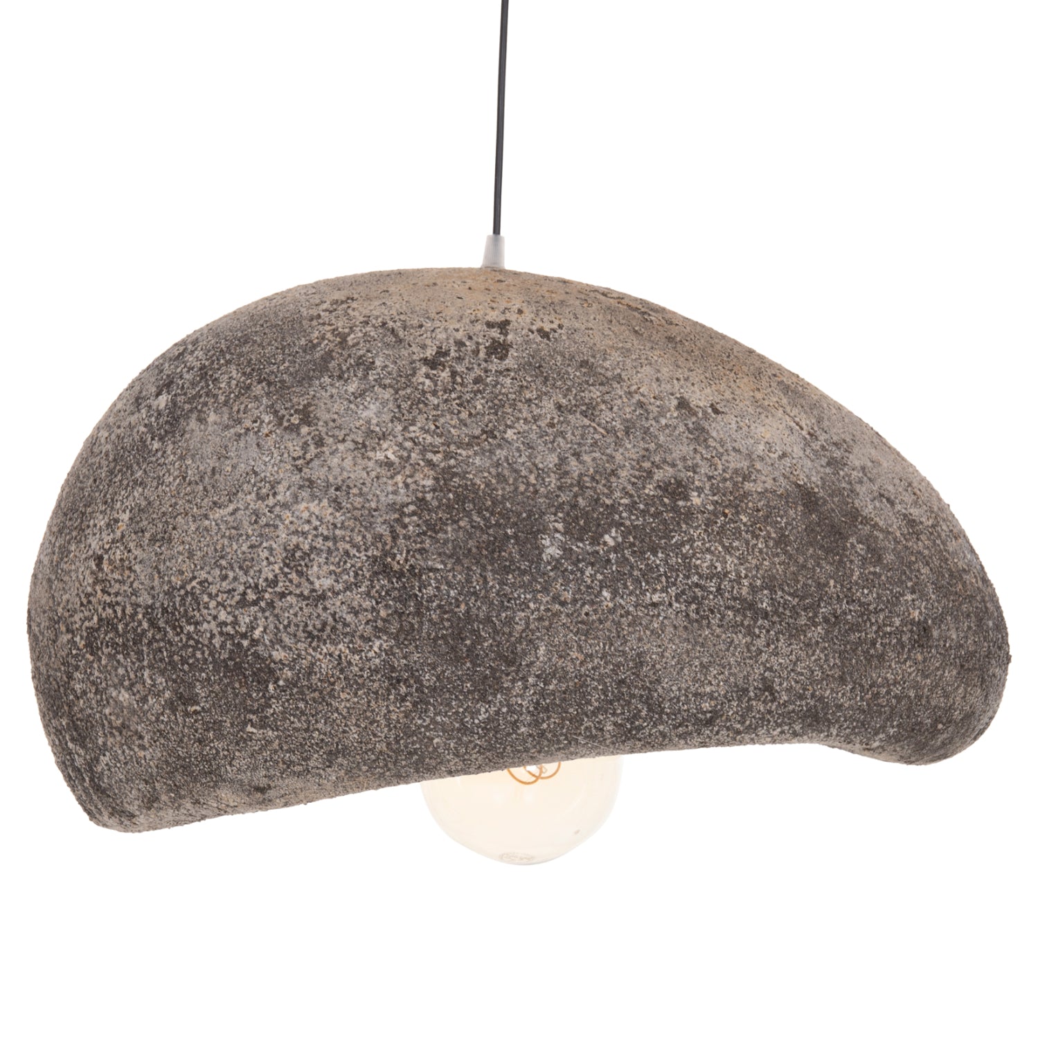 CEILING PENDANT LAMP STONE-LOOK STONER (M) HM4418.04 GREY-- 55x45x40Hcm.