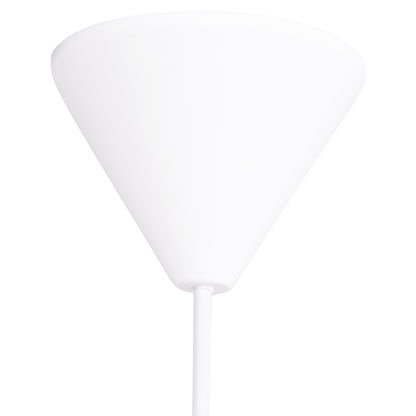 CEILING PENDANT KIDS' LAMP LEPTIR HM4705.02 METALLIC CAP IN PURPLE-WHITE Φ23x70Hcm.