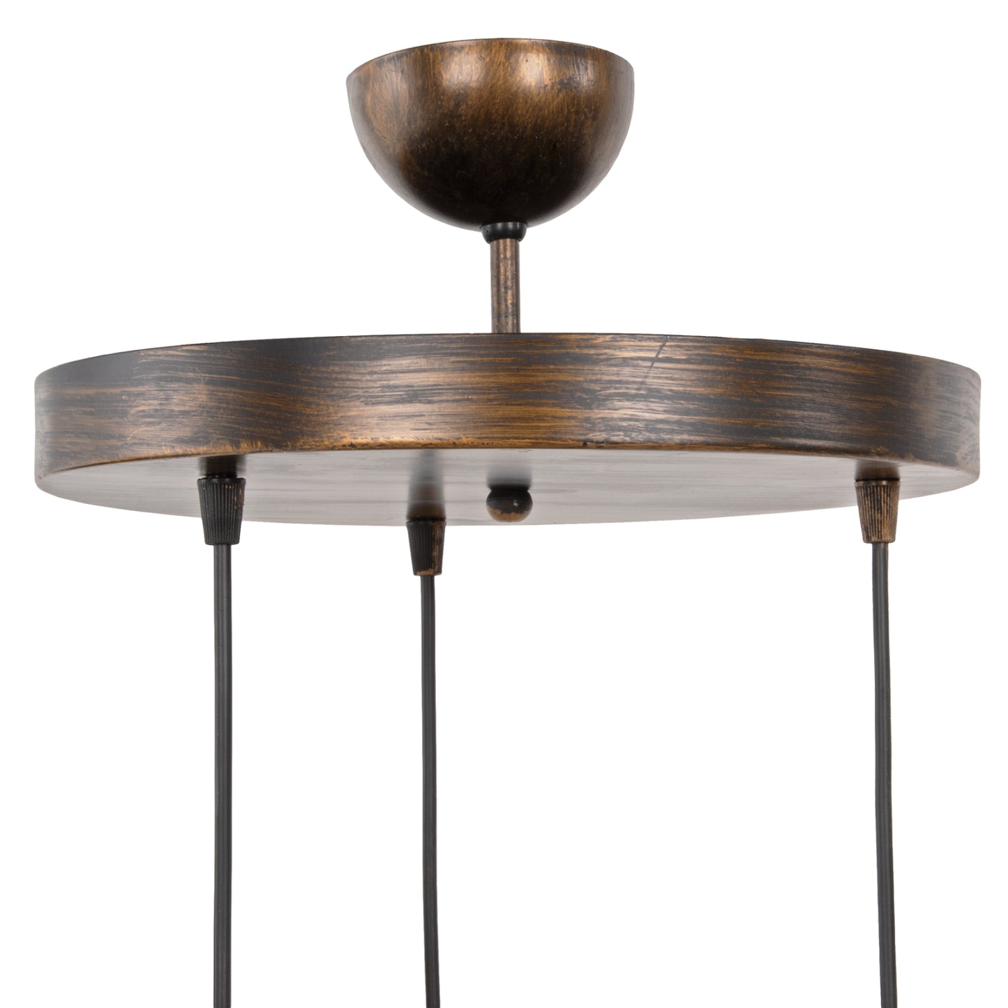 CEILING PENDANT 3-LIGHT HM7948.05 BEIGE-BRONZE Φ30x70Hcm.
