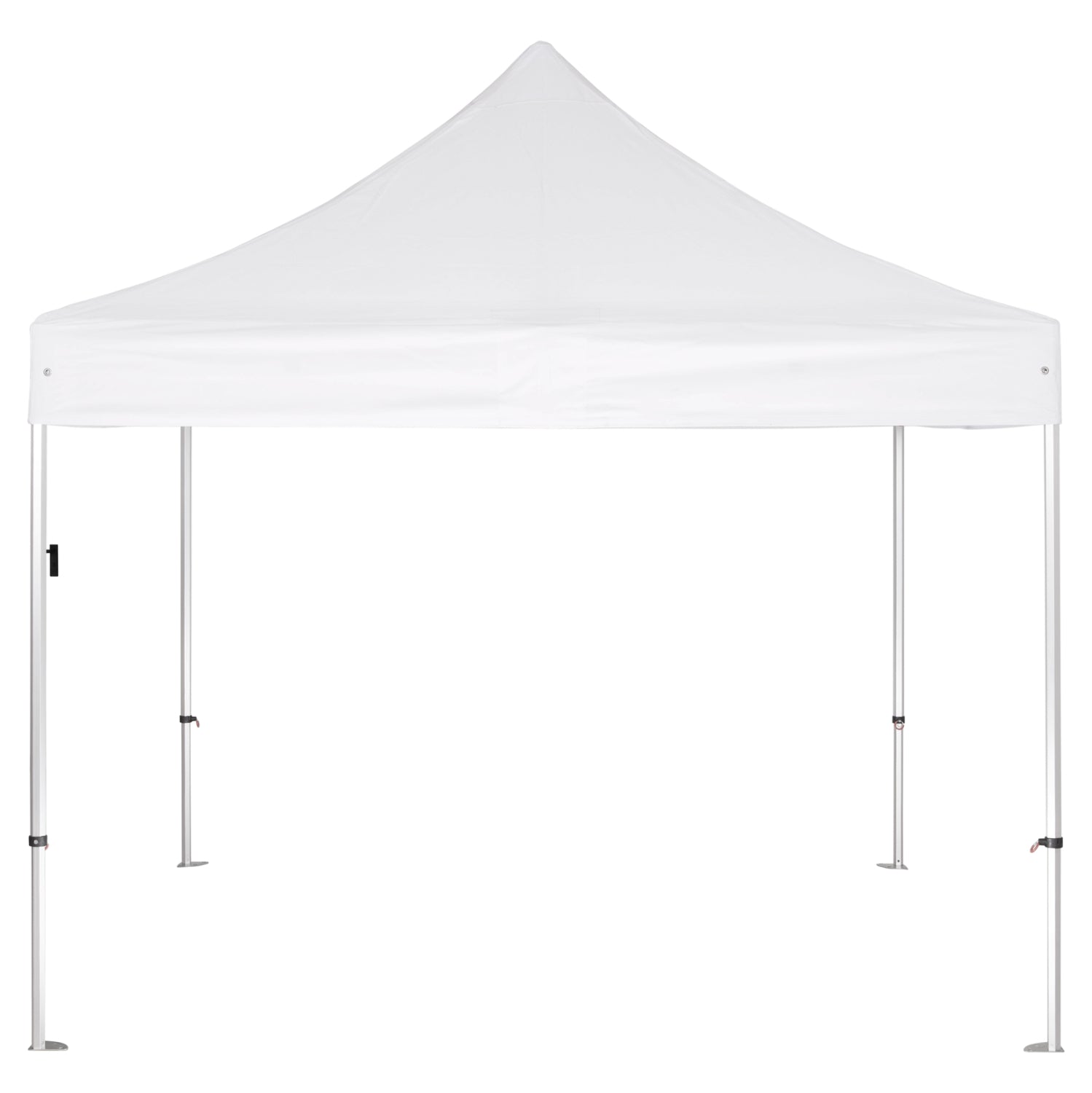 GAZEBO HEAVY-DUTY CRESSEN HM6305 FOLDABLE-ALUMINUM SILVER FRAME-WHITE SHADES 3x3x3,4Hm