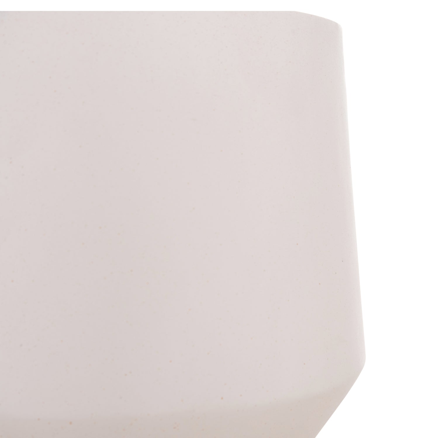 INDOOR POT QUAN HM4680.02L FIBER CEMENT IN WHITE--TEAK BASE Φ40x85Hcm