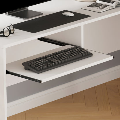 CORNER DESK SHIG HM2135.03 MDF IN WHITE 140x120x75Hcm.
