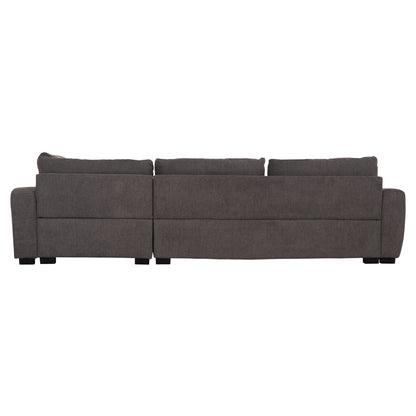 CORNER SOFA REVERSIBLE MEDEL HM3288.01 GREY P.E. FABRIC 290x208x80Hcm.