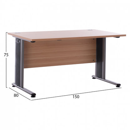 Professional office HM2045.01 oak color 150x80x75