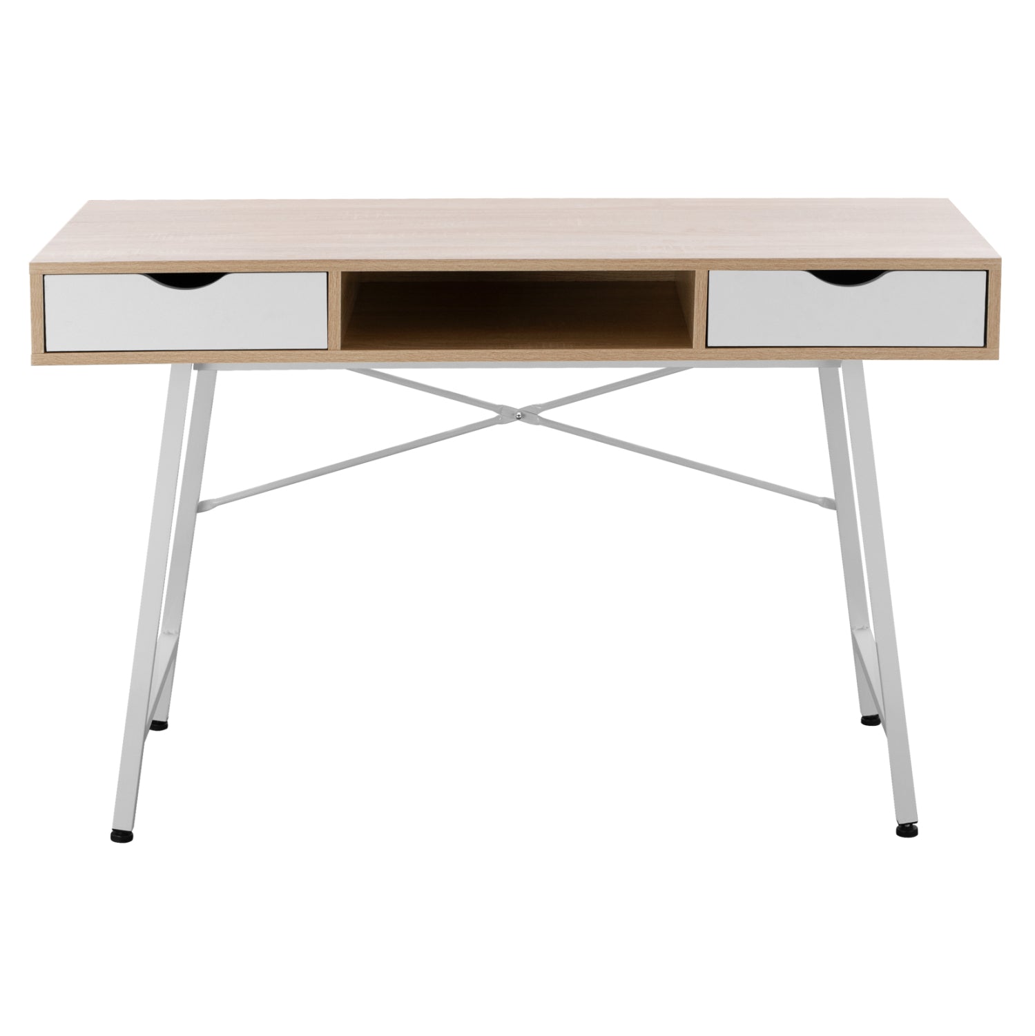 HM2128.01 desk, sonama-white, 120x48x76,5