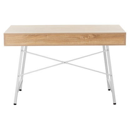 HM2128.01 desk, sonama-white, 120x48x76,5