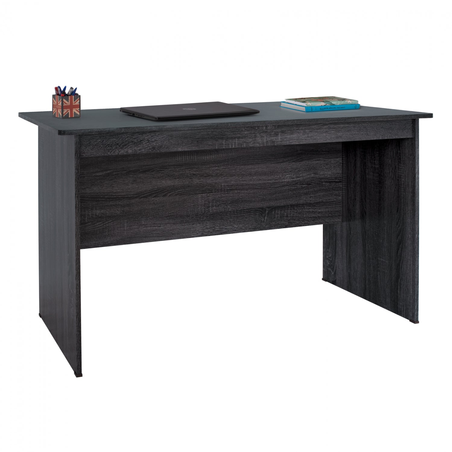 Office melamine 120x71x74.5 HM2285.01 grey color