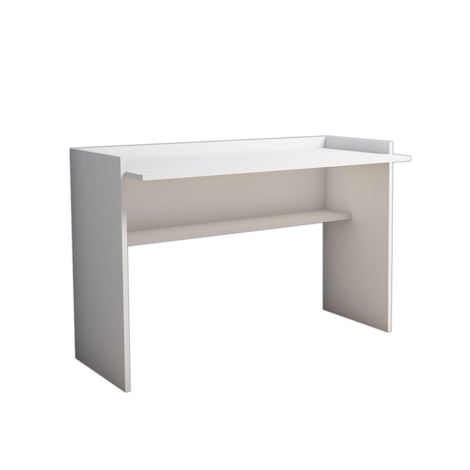 DESK MELAMINE WHITE 118x58x80Hcm.HM9227.11