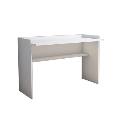 DESK MELAMINE WHITE 118x58x80Hcm.HM9227.11