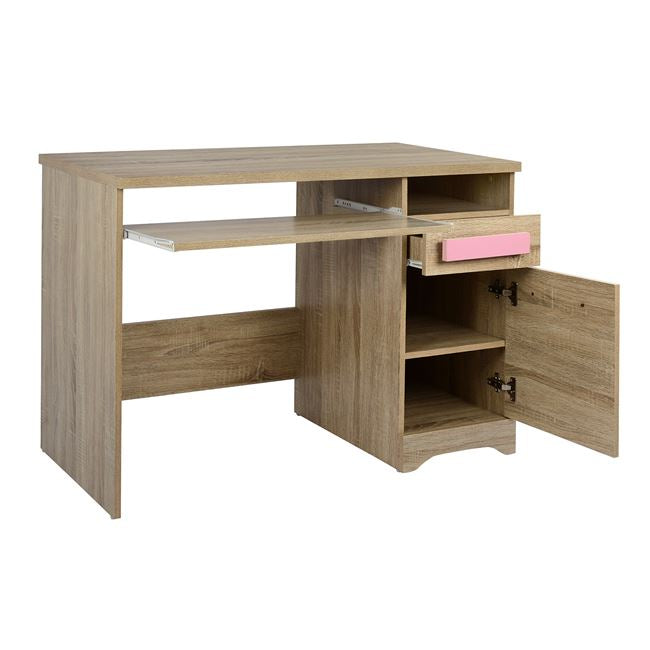 Desk Playroom Sonama-Pink Handles HM11154.02 110X55X76.5