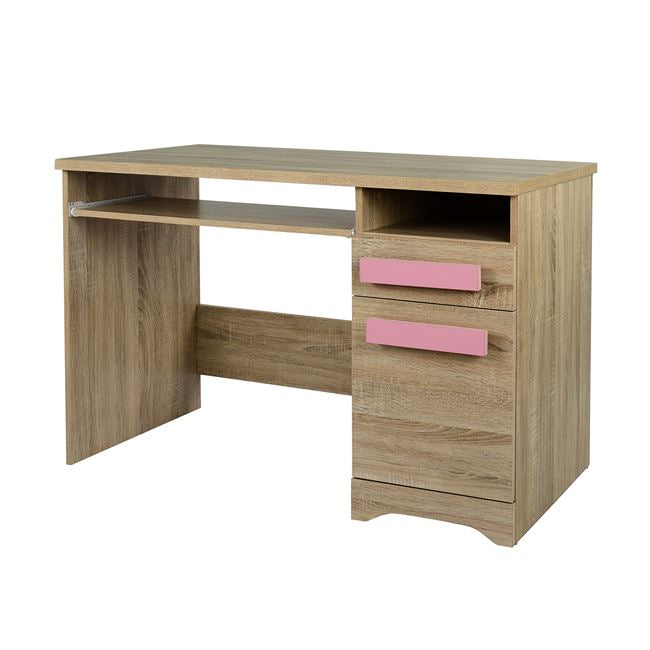 Desk Playroom Sonama-Pink Handles HM11154.02 110X55X76.5