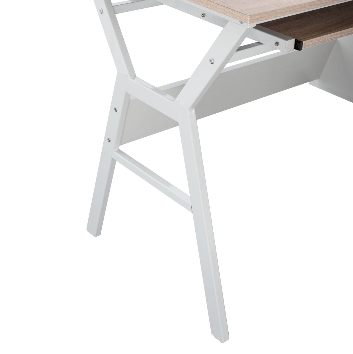 DESK VITINO HM2130.01, SONAMA-WHITE, 120X60X76H