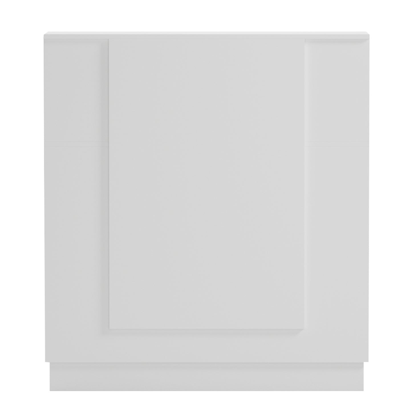 RECEPTION DESK KARMEN HM2155.02 MELAMINE IN WHITE 100x70x110Hcm.