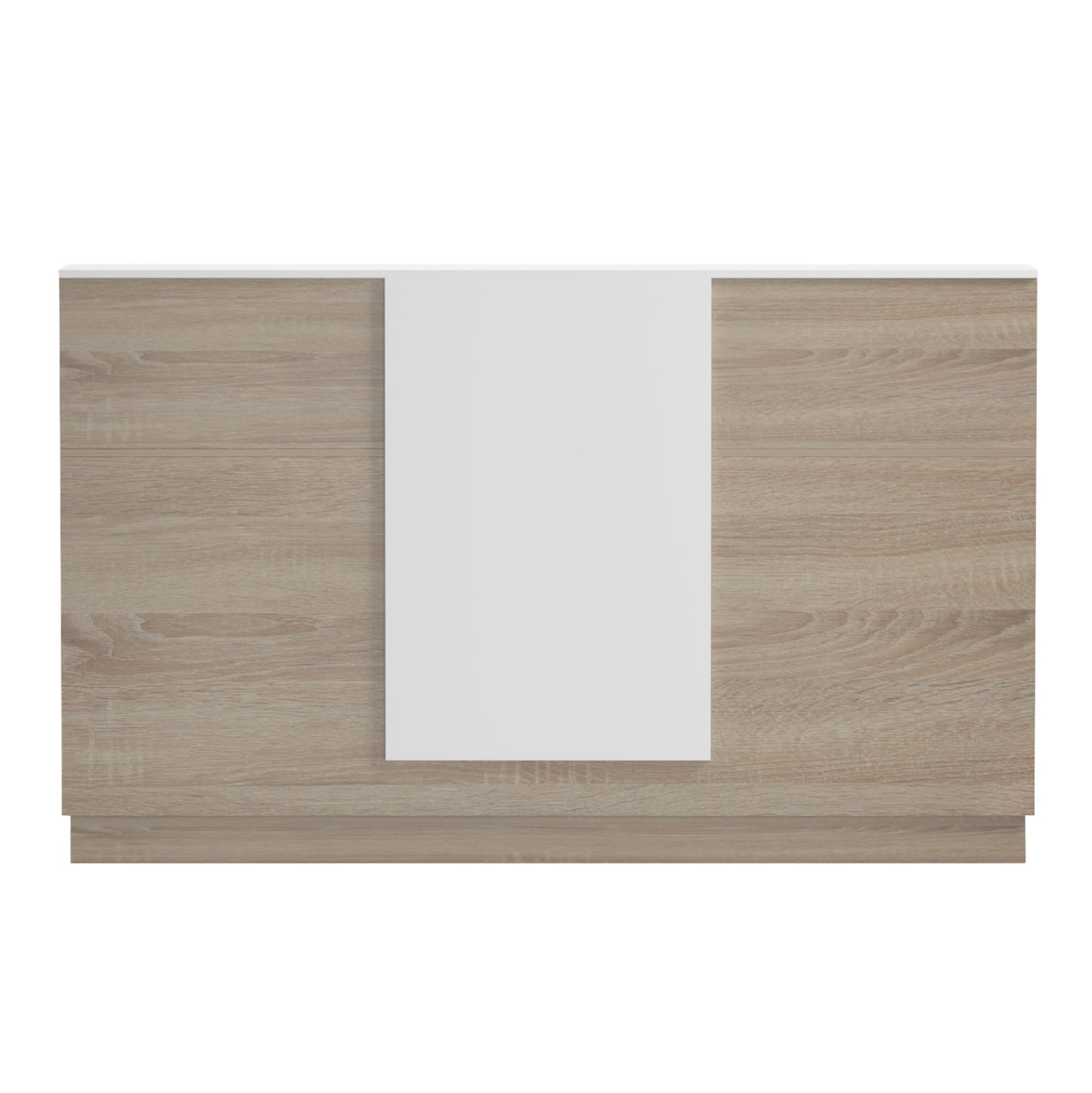 RECEPTION DESK KRONIC HM2156.01 MELAMINE IN SONAMA/WHITE 180x70x110Hcm.