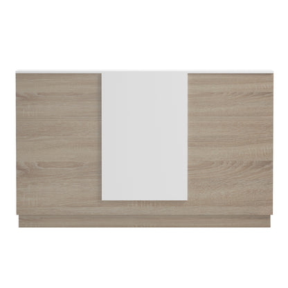 RECEPTION DESK KRONIC HM2156.01 MELAMINE IN SONAMA/WHITE 180x70x110Hcm.