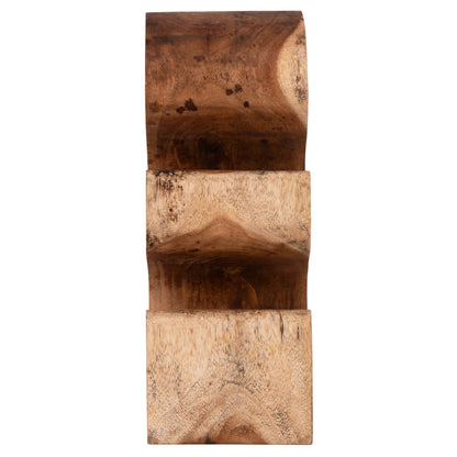 BOTTLE RACK 6-PLACE DIONY HM9485.11 SUAR WOOD--NATURAL COLOR 25x18x50Hcm.