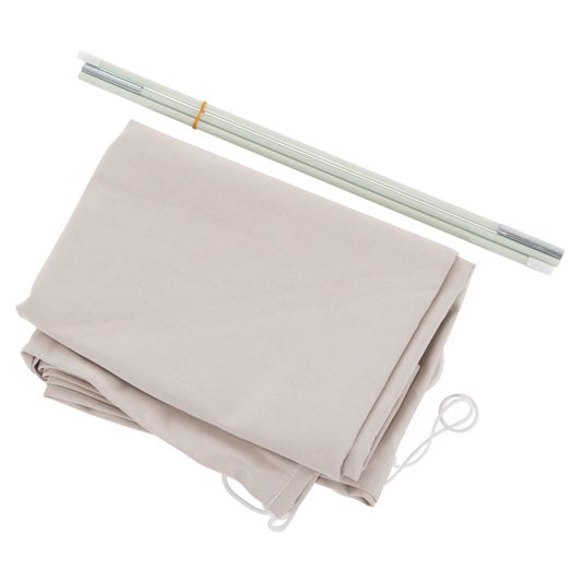 COVER FOR PROFESSIONAL 4X4m UMBRELLA HM6621.02 - SPUN POLYESTER IN BEIGE