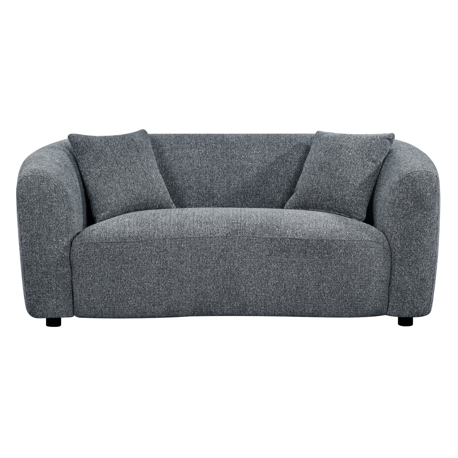 SOFA 2-SEATER NORD HM3322.01 GREY FABRIC 170x91x75Hcm.