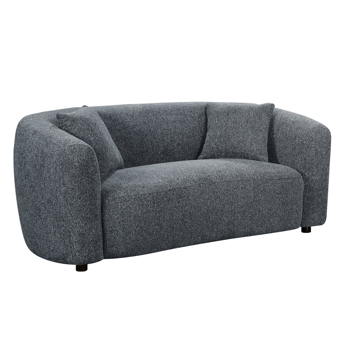 SOFA 2-SEATER NORD HM3322.01 GREY FABRIC 170x91x75Hcm.