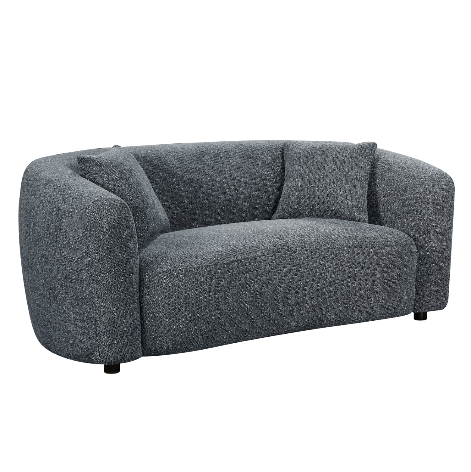 SOFA 2-SEATER NORD HM3322.01 GREY FABRIC 170x91x75Hcm.